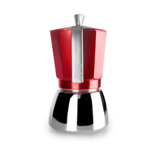 CAFETERA ITALIANA IBILI 627909 ELBA RED 9 TAZAS INDUCCION