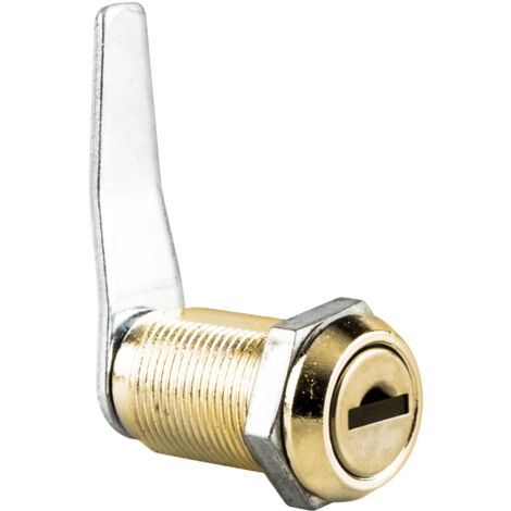 Cerradura buzón handlock larga recta dorada (1/2)