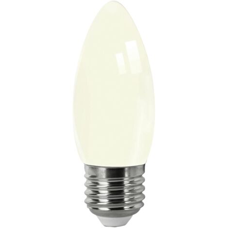 Bombilla LED Filamento Vela Opal E27 4W Cálida Matel (1/4)