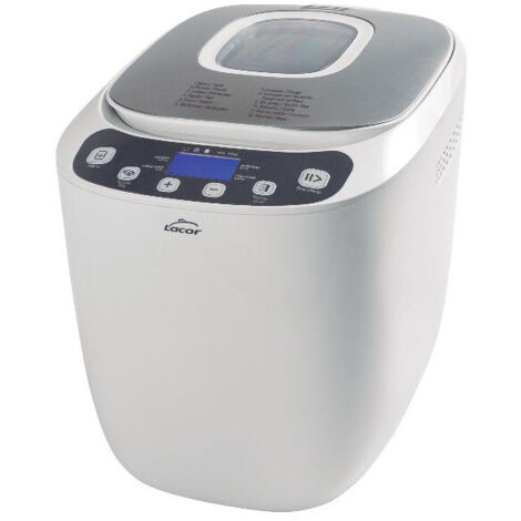 panificadora 1kg 550w blanco/gris - 69334 - lacor - (1/5)