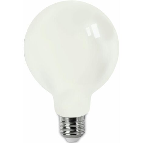 Bombilla LED Filamento Globo G80 Opalina E27 8W Fría Matel (1/3)