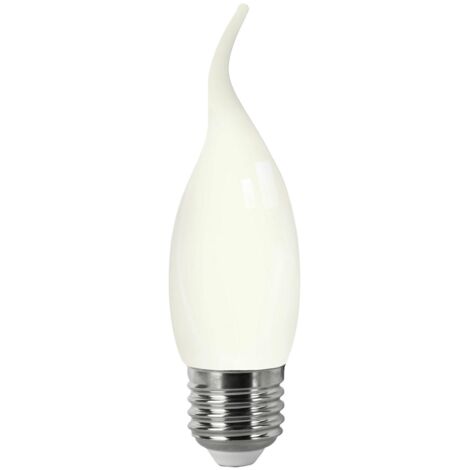 Bombilla LED Filamento Vela Llama Opal E27 4W Cálida Matel (1/4)