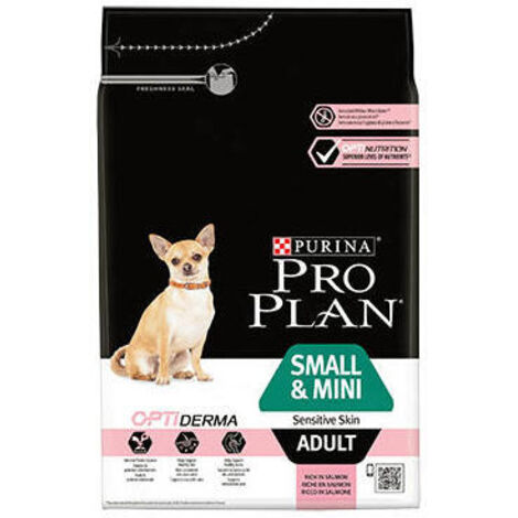 Pienso PURINA PRO PLAN SMALL&MINI SKIN para perros adultos - 3Kg