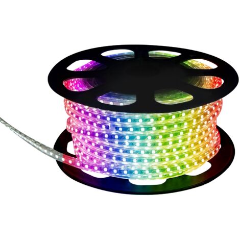 TIRA LED MATEL 220V IP68 25METROS SMD5050 RGB (1/3)