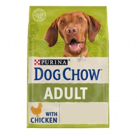 Pienso PURINA DOG CHOW ADULT POLLO para perros adultos - 14Kg (1/5)