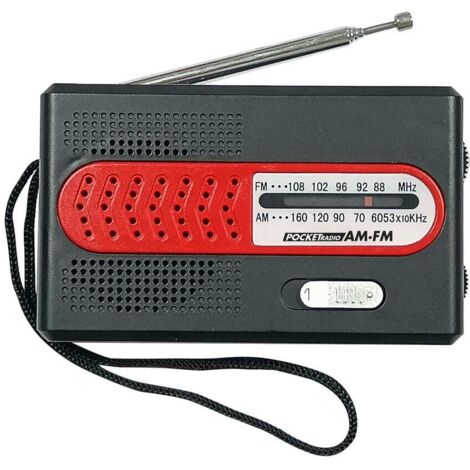 Radio portátil AM/FM KÜKEN con pilas (1/2)