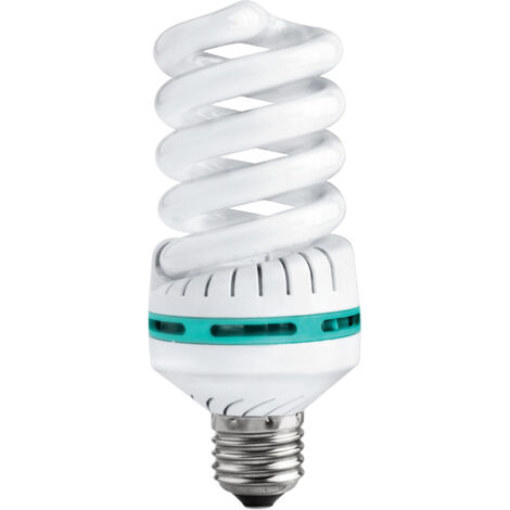 Bombilla bajo consumo matel espiral micro E27 50W 6400K (1/2)