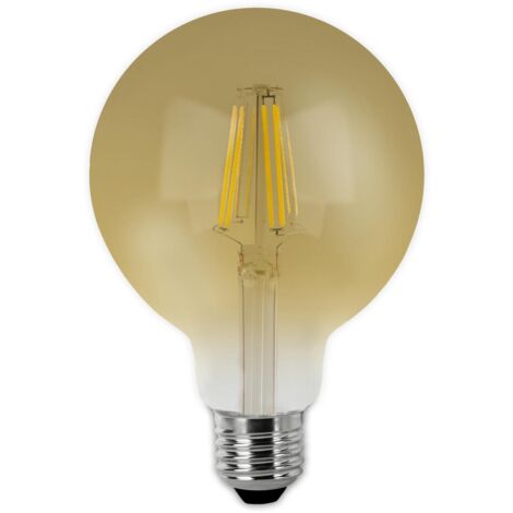 Bombilla LED Filamento Vintage Globo G80 E27 6W Matel (1/4)