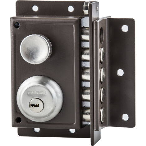 CERRADURA SOBREPONER SEGURIDAD HANDLOCK DERECHA (1/2)