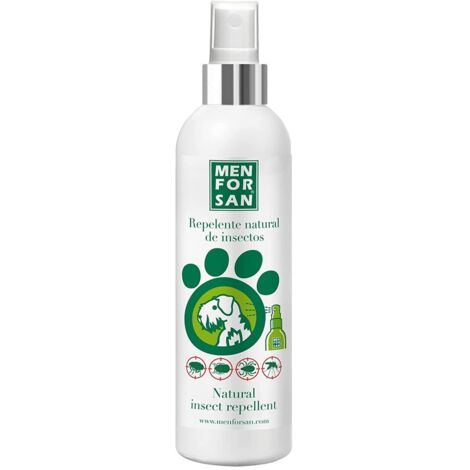 Insecticida hidro alcohólico para eliminar pulgas y garrapatas – Uso en casetas y superficies – Baja toxicidad y rápida evaporación – Menforsan (1/5)