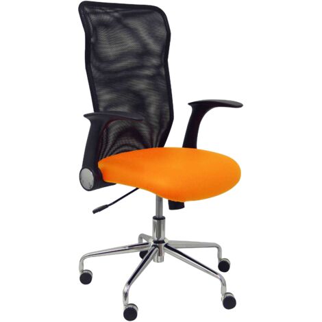 Silla Minaya similpiel naranja (1/2)