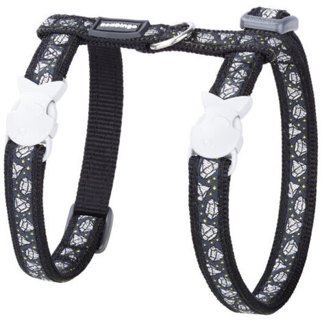 Arnés para perro red dingo diamond negro (1/3)