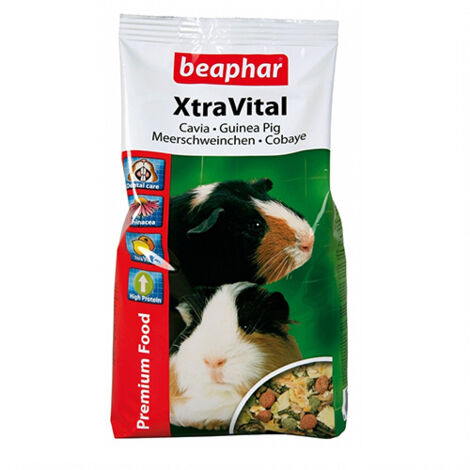 BEAPHAR Xtravital Comida para Cobayas, 1 kg