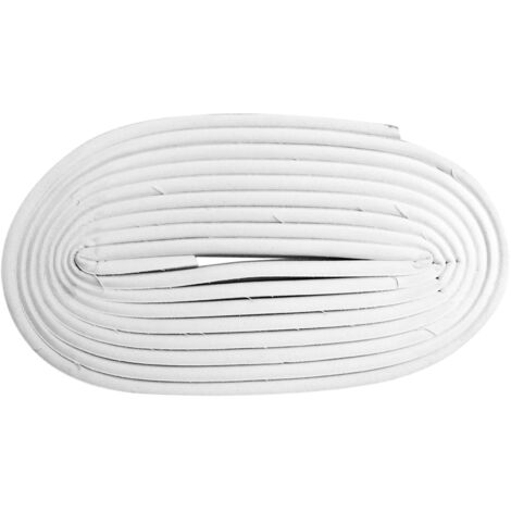 BURLETE CAUCHO COMPACT TIPO E BLANCO 9MM x 6M (1/3)