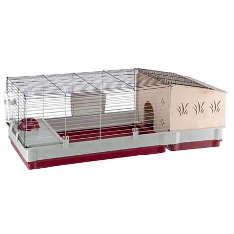 Jaula plegable para conejos KROLIK 140 PLUS (1/5)