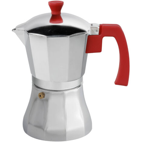 Cafetera aluminio inducción supreme 12 tazas gris (1/2)