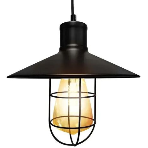 Aplique vintage colgante E27 matel 300x260mm (1/2)