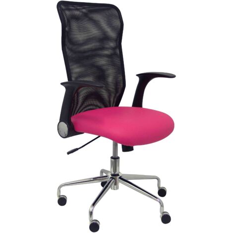 Silla Minaya similpiel rosa (1/2)
