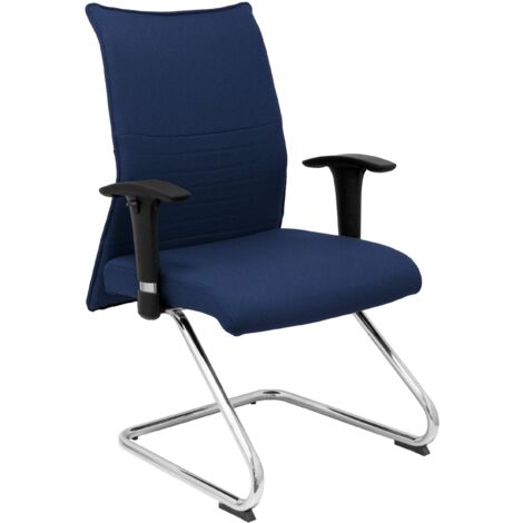 Sillón Albacete confidente patín bali azul marino (1/2)