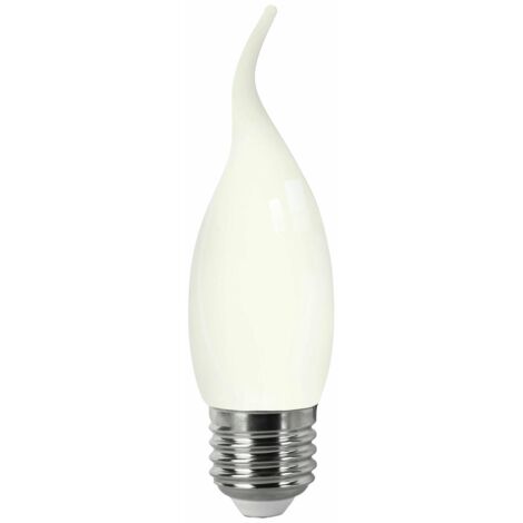Bombilla LED Filamento Vela Llama Opal E27 4W Fría Matel (1/3)