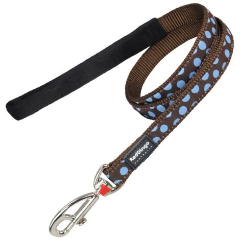 Correa para perro red dingo marrón puntos (1,2 x 120 cm)