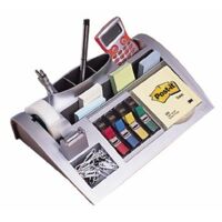 ORGANIZADOR DE MESA +POST IT BLOC NOTAS 654 + POST IT INDEX 4 DISP PEQUEÑOS + ROLLO CINTA SCOTCH MAGIC 19X33M
