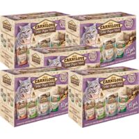 Comida húmeda para gatos Carnilove Cat Pouch MULTIPACK 60x85g
