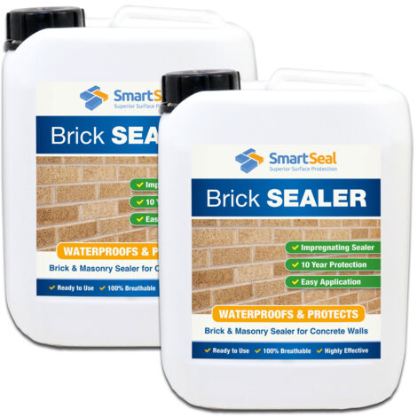 Brick Sealer / Masonry Sealer - Solvent Free - 2x5L