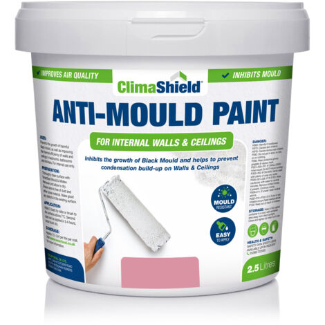Anti-Mould Paint - BERRY SORBET  - 2.5 Litres