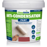 Anti-Condensation Paint - BRICK RED - 5 Litres