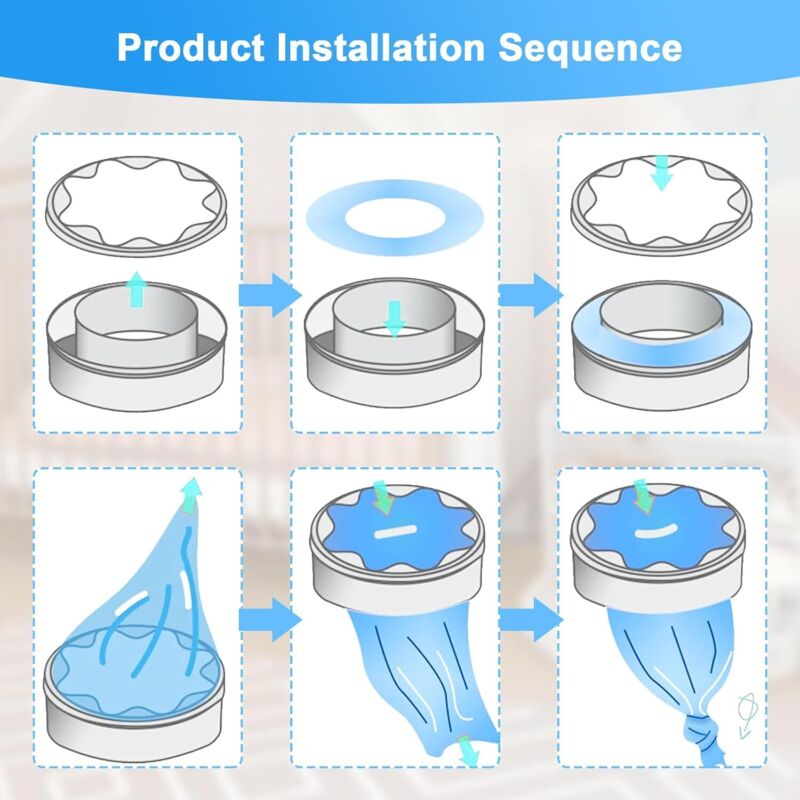 Amazon Sac Poubelle Pour Couche Poubelle à Couches Twist Click