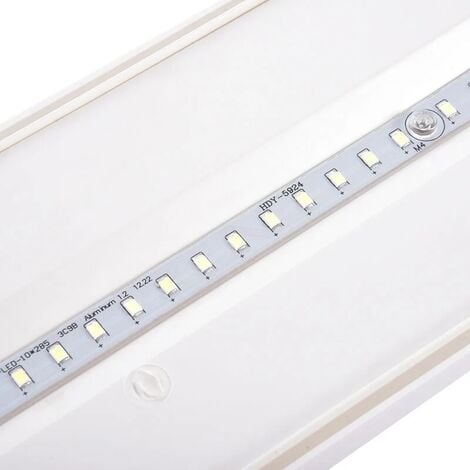 Bloc Autonome d'Eclairage de Sécurité 3 heures d'éclairage IP65 200Lm 6500K 27LED