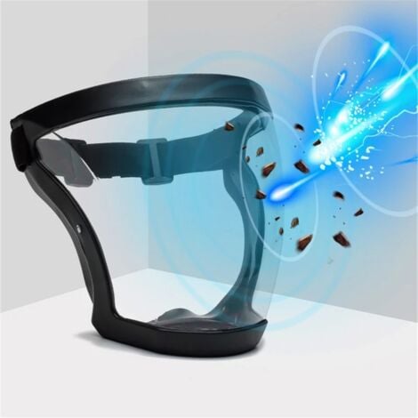 Lunettes de protection anti-buée Masque intégral Hd Transparent Étanche à la poussière Étanche aux éclaboussures Lunettes d'équitation