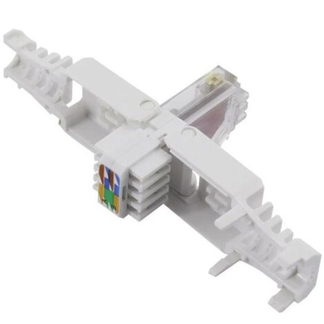 Fiche RJ45 mâle, Cat 6 TRU COMPONENTS 1515263 RJ45 mâle, droit gris 1 pc(s) S935821