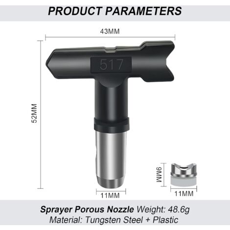 Buse (embout) 517 Pour Pistolet Pulvérisateur Airless - Neuf