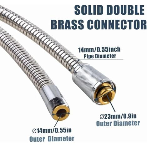 Pièces détachées pour robinet de cuisine Grohe 46174000 46092000 46592000, accessoires pour robinet de cuisine Grohe, flexible de douche rétractable, flexible de douche pour évier de cuisine, 150 cm