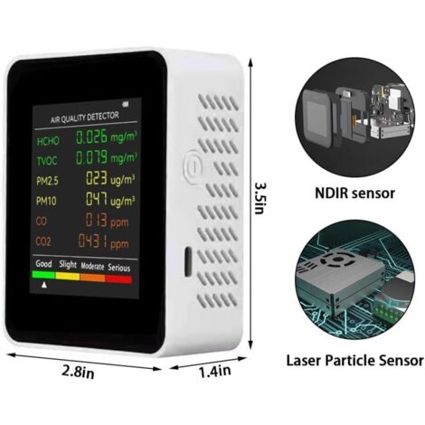 Quality Monitor Review Compteur De Qualitu00e9 De L'air 10 En 1