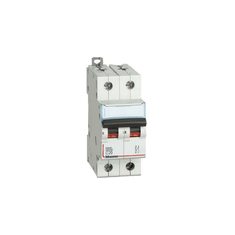 Bticino GC8813AC32 Interruttore magnetotermico differenziale 32A, 2 Moduli  DIN, 1 Polo+N, IP20, 4.5 kA