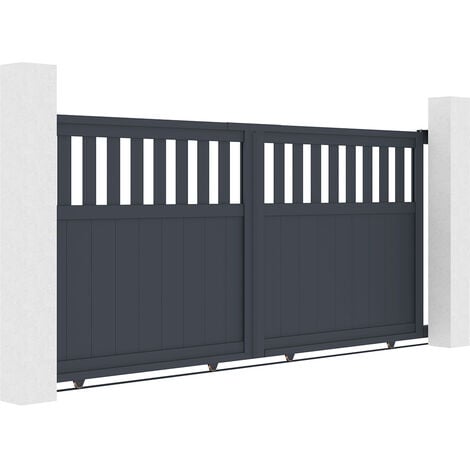 Portail aluminium coulissant SANTIS 300x140cm