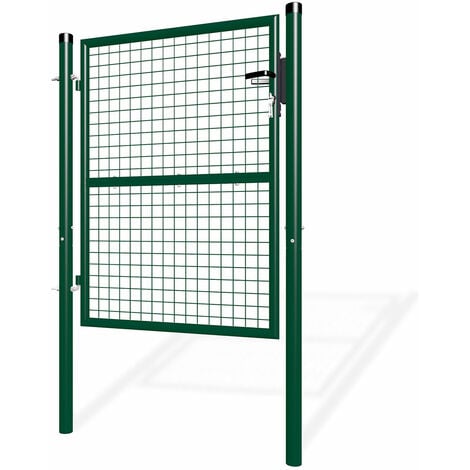 Portillon grillagé 1m RAZO 100x160cm VERT