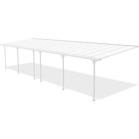 Cazeboo Carport Abri Voiture Toit Terrasse KLEO – 9 M² 3x3 M