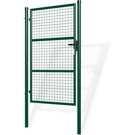 Portillon grillagé 1m OLGA 100x180cm VERT