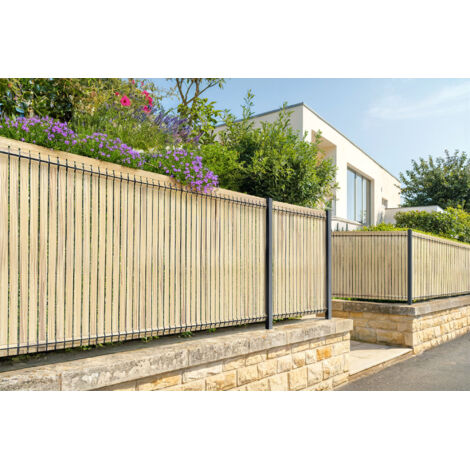 Kit lamelles occultantes PVC CINTO 10m H.120cm beige