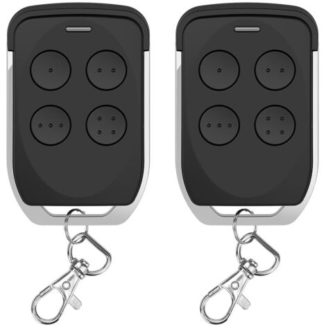 Lot de 2 télécommandes pour portail CLICK +