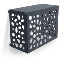 Cache clim Amaro Sunny Gris Anthracite en acier - Taille S