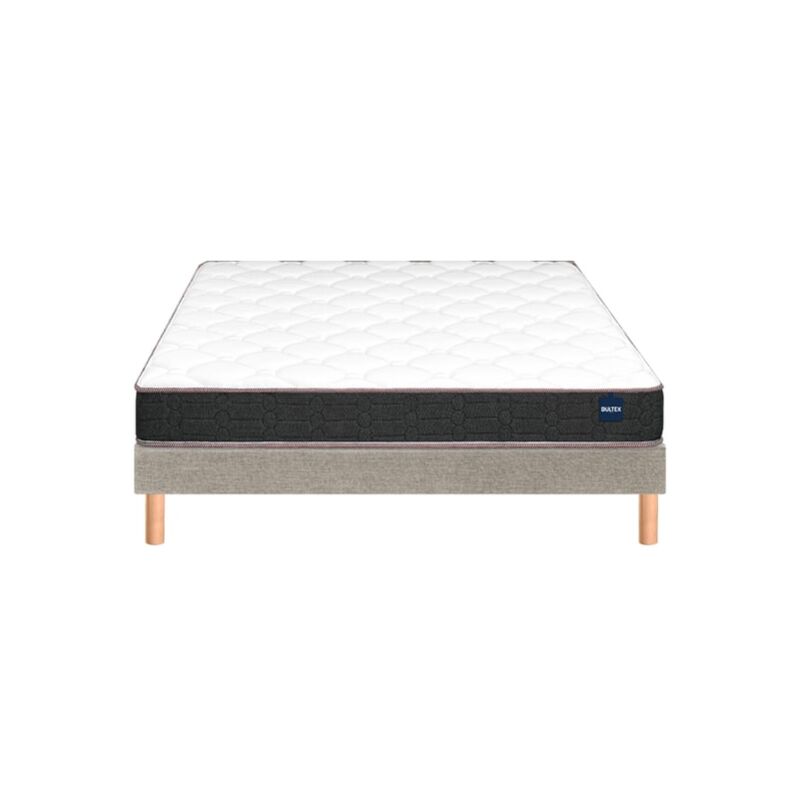 Ensemble Matelas Sommier 140 x 200 Vitality 2.1 140x200 + sommier grege — free download