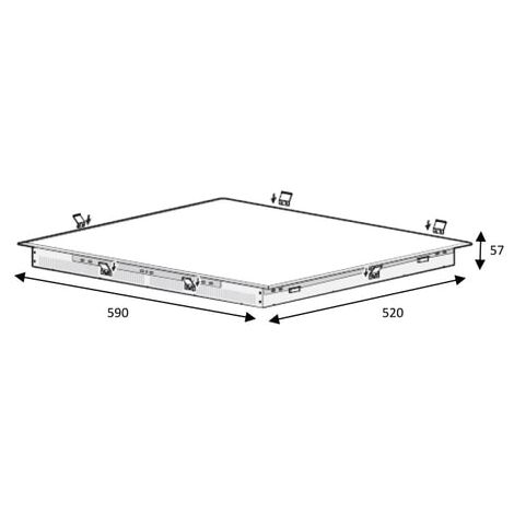 Plaque induction NZ63M3NM1BB