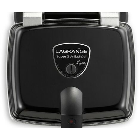 Gaufrier Lagrange Premium Gaufres 019132 1200 W Gris Perlé - Achat