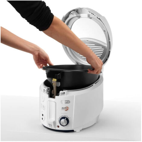 De'Longhi F44510CZ Friteuse 3,5 L Cool Zone – Facile à Nettoyer, Noir Élégant
