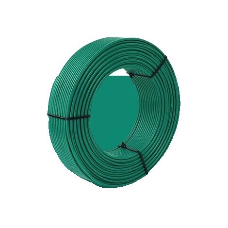 Fil de cuivre, 100 m/rouleau, câble électrique, vert, 100 m, 19 AWG - 075 mm2 (1/2)